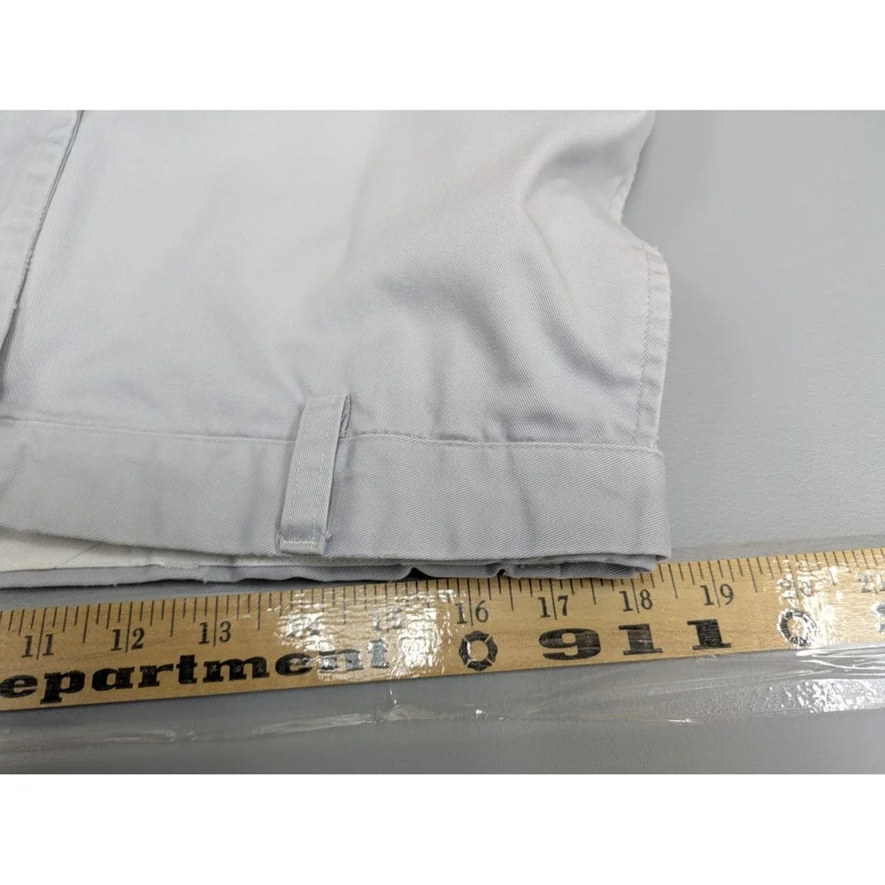 Men's Chino Shorts 38 Gray Minimalist‎ Casual